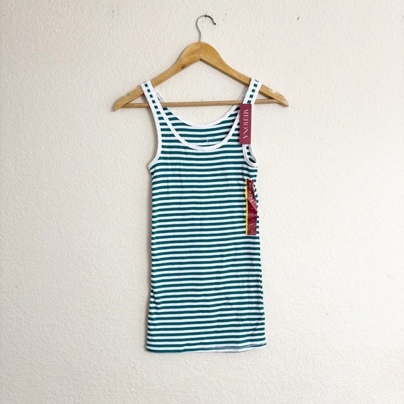 Merona striped tank size Small NEW - Picture 1 of 7